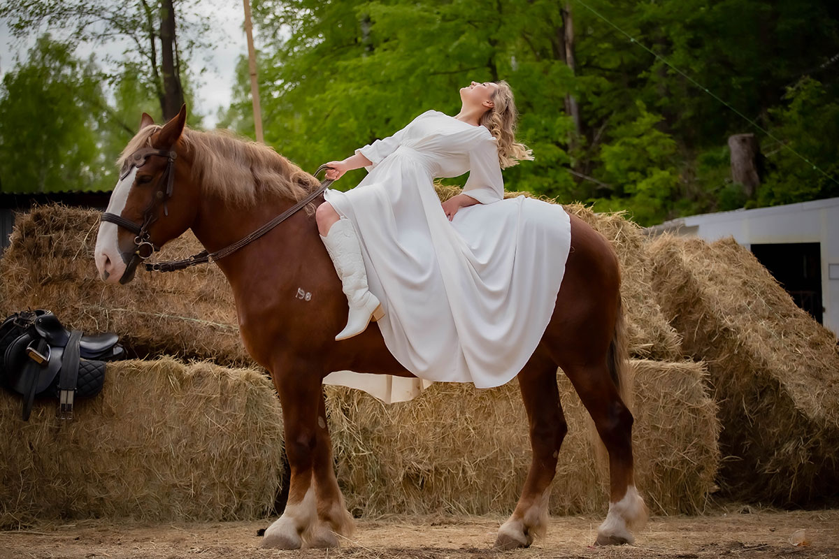 Фотосессии с лошадьми